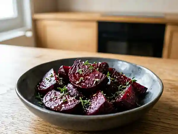 Betterave rouge rôtie au four : recette simple et savoureuse - Photo de présentation