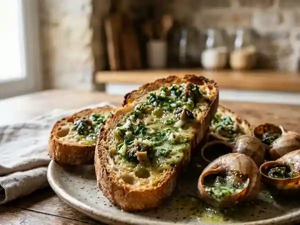 Beurre d'Escargot Onctueux et Persillé - Photo de présentation