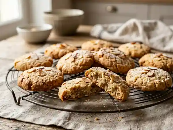 Biscuits Croquants à l'Amande et Vanille - Photo de présentation