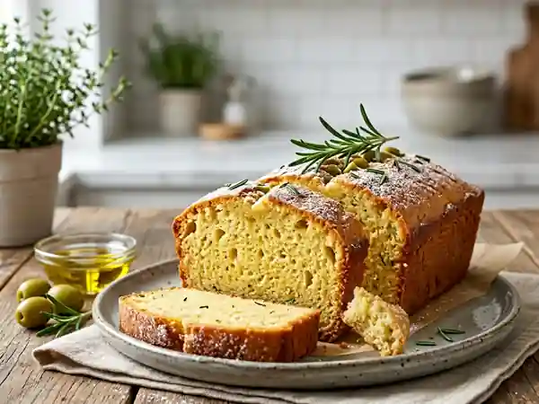 Biscuit moelleux à l'huile d'olive : recette facile et gourmande - Photo de présentation