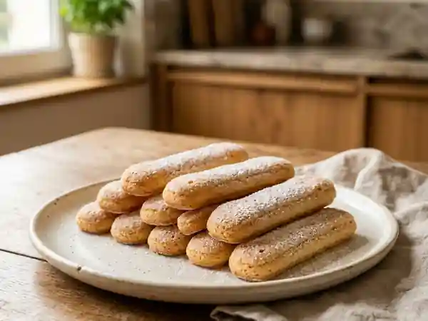 Biscuits à la cuiller aériens - Photo de présentation