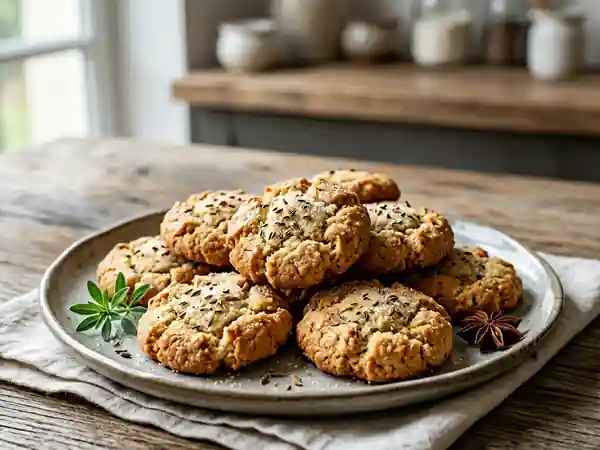 Biscuits Croquants à l'Anis et Pointe de Vanille - Photo de présentation