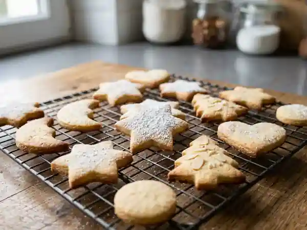 Sablés Plätzchen fondants vanille & amande - Photo de présentation