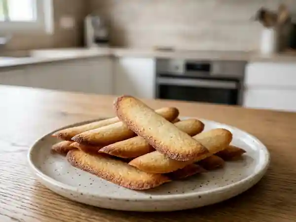 Langues de chat fines et croustillantes - Photo de présentation