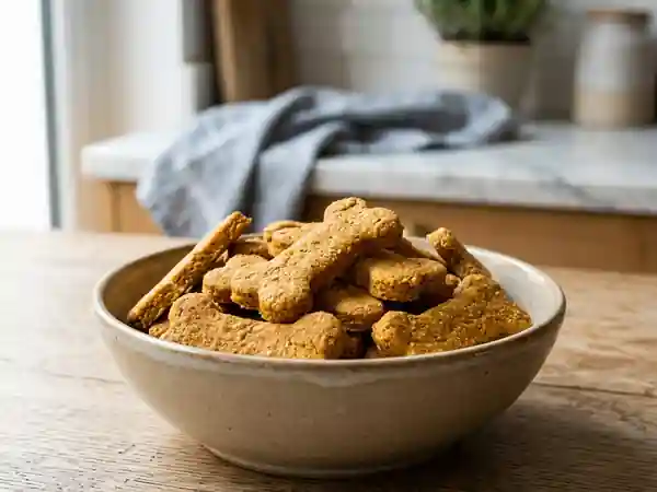 Biscuits citrouille et cacahuète croquants - Photo de présentation