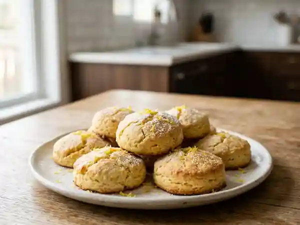 Sablés fondants au citron jaune - Photo de présentation