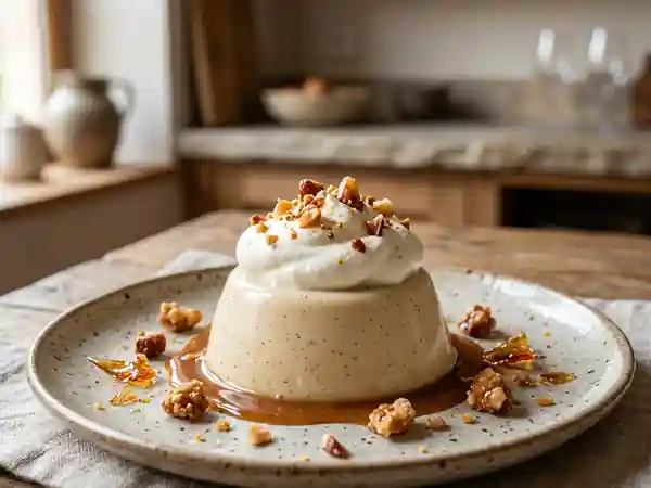 Blanc-Manger Fondant au Pralin Craquant - Photo de présentation