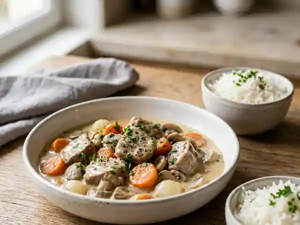 Blanquette de veau fondante à la St Feuillien - Photo de présentation