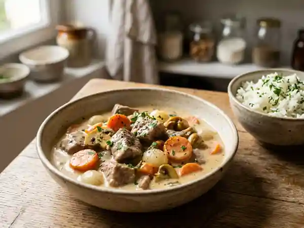 Blanquette de Veau Fondante et Crémeuse - Photo de présentation