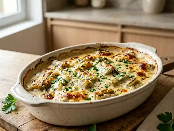 Blettes Fondantes à la Béchamel Aillée - Photo de présentation