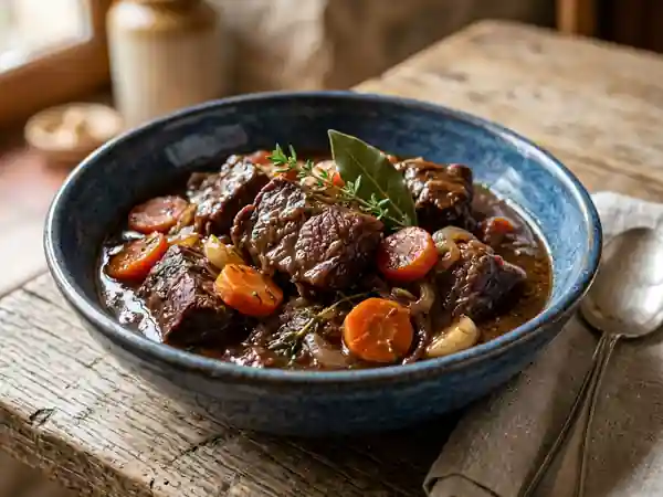 Boeuf à la Beaucairoise : Recette Traditionnelle Savoureuse - Photo de présentation