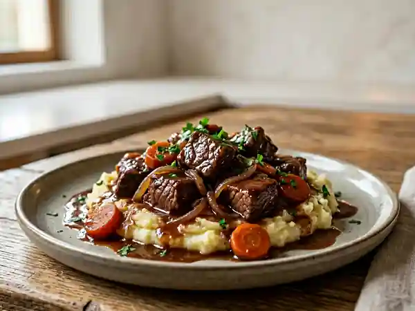 Bœuf à la Saint-Gilloise du Gard : Recette Traditionnelle Savoureuse - Photo de présentation