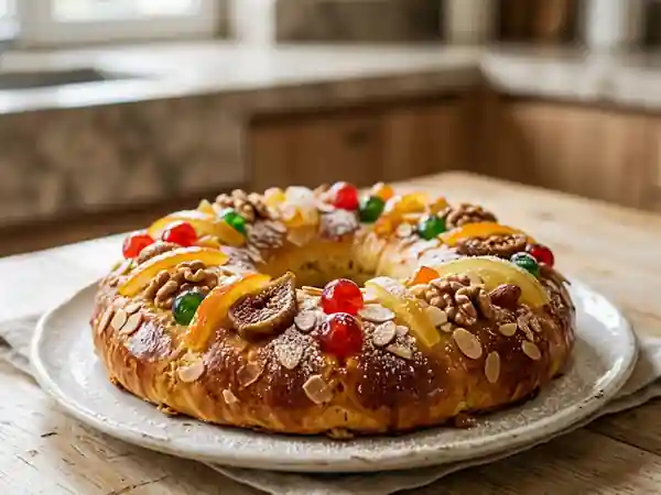 Bolo Rei Moelleux aux Fruits Confits - Photo de présentation