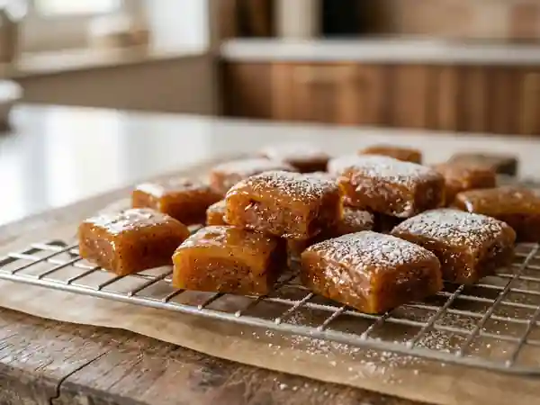 Bonbons croquants au miel et épices douces - Photo de présentation