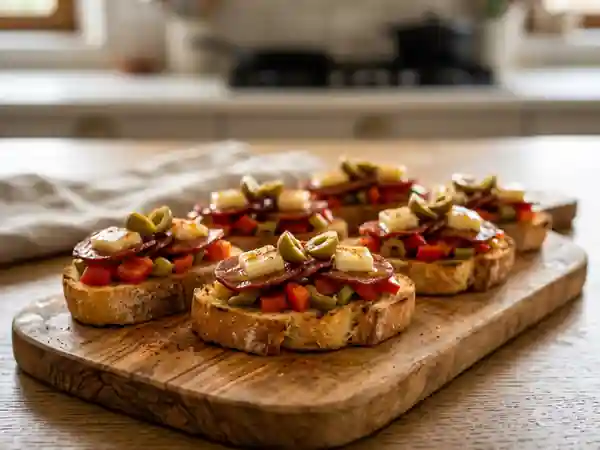 Bouchées Chorizo et Manchego Fondant - Photo de présentation