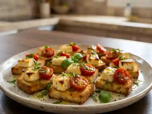 Bouchées Feta et Tomates Rôties - Photo de présentation