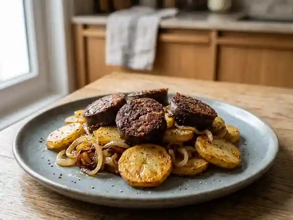 Boudin de Lefgot à la Liégeoise : Recette Traditionnelle et Savoureuse - Photo de présentation