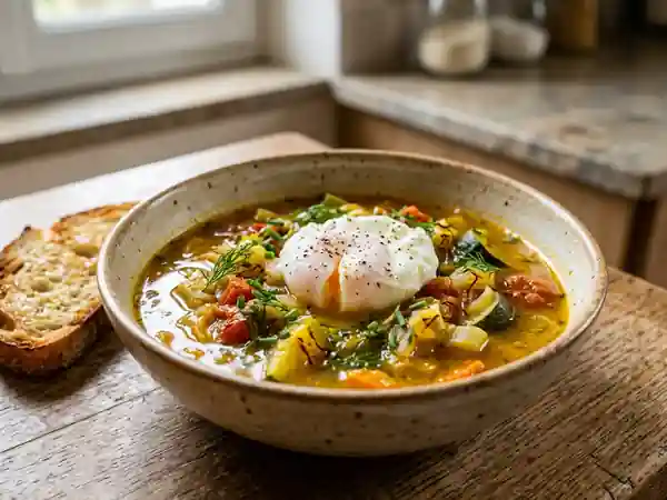 Bouillabaisse de légumes au safran - Photo de présentation