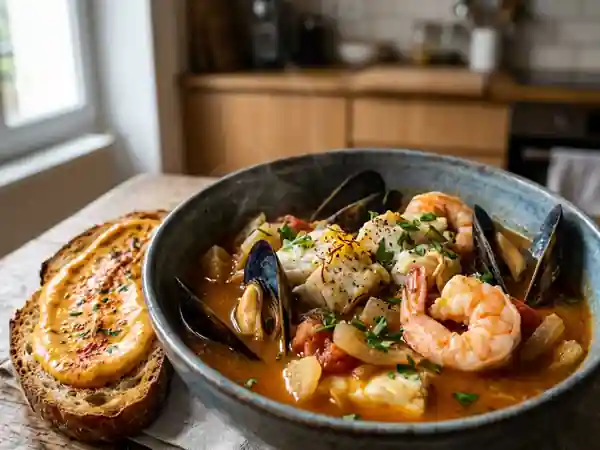 Bouillabaisse Maison : Recette Provençale Facile et Savoureuse - Photo de présentation