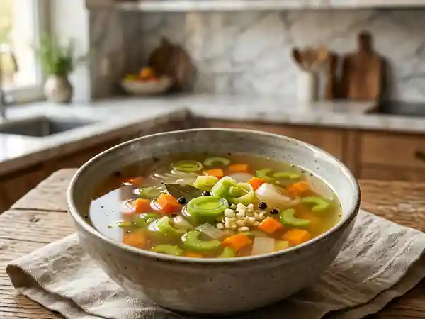 Bouillon potager intense et express - Photo de présentation