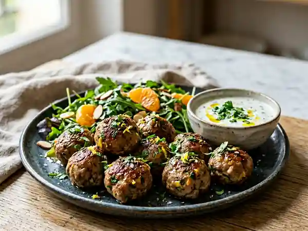 Boulettes d'agneau fondantes au citron confit - Photo de présentation