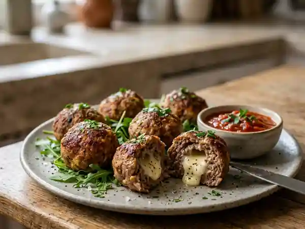 Boulettes de bœuf au Picandou fondant - Photo de présentation