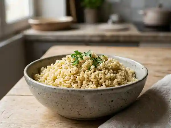 Boulgour Tendre et Parfumé à l'Huile d'Olive - Photo de présentation
