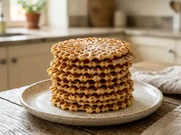 Bricelets croustillants : la recette traditionnelle suisse à savourer - Photo de présentation
