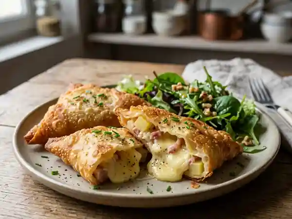 Bricks tartiflette au reblochon coulant - Photo de présentation