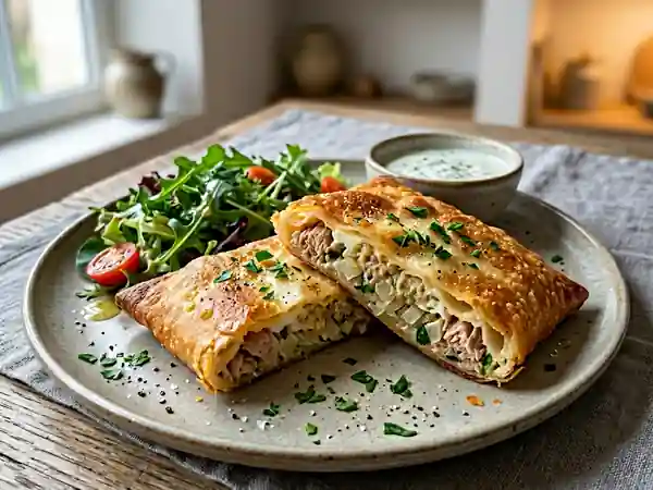 Brick au Thon, Cœur d'Œuf Coulant - Photo de présentation
