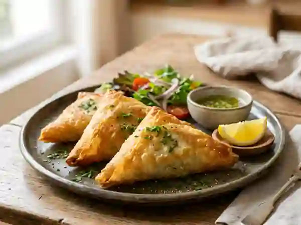 Bricks au crabe et feta, le croquant iodé - Photo de présentation