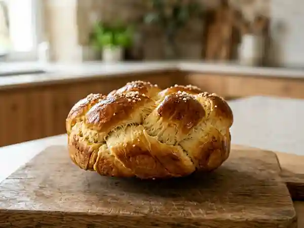 Brioche nuage à la fleur d'oranger - Photo de présentation