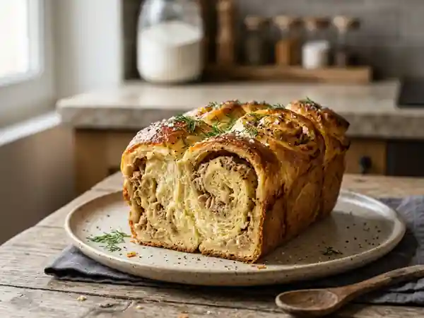 Brioche au thon filante et fondante - Photo de présentation