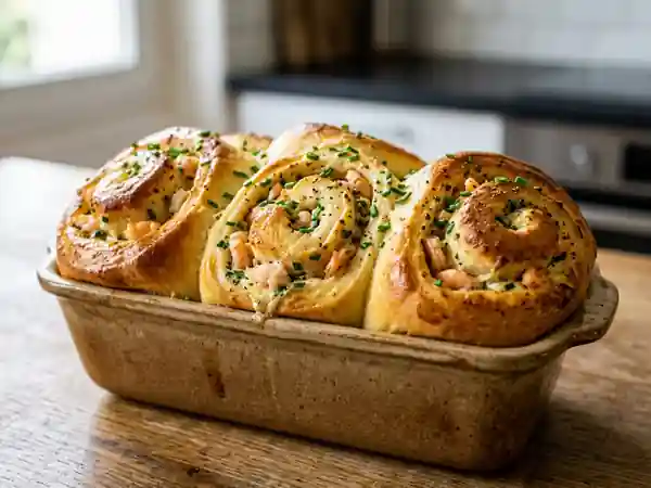 Brioches moelleuses aux crevettes : recette facile et gourmande - Photo de présentation