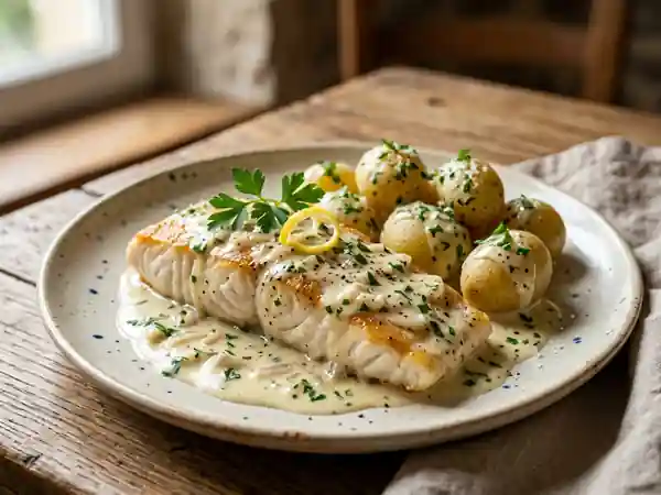 Brochet à la Romande : Recette Traditionnelle Suisse Savoureuse - Photo de présentation