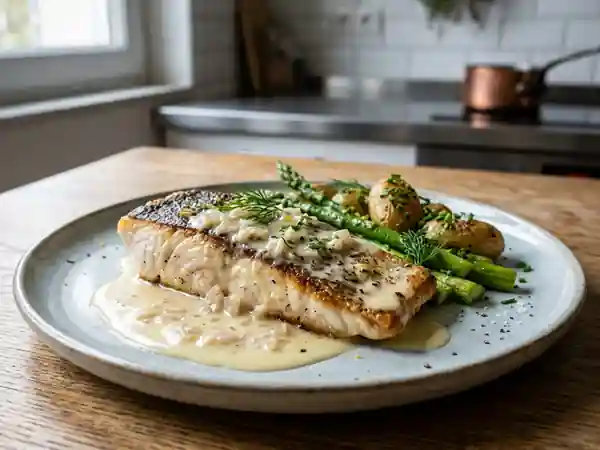Brochet Fondant et son Beurre Blanc Crémeux - Photo de présentation