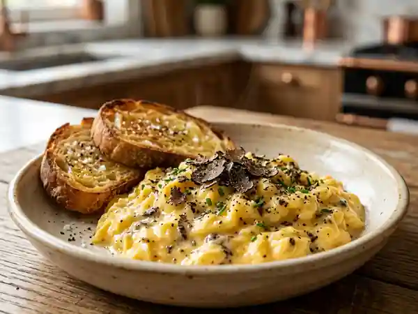 Brouillade Crémeuse à la Truffe Noire - Photo de présentation