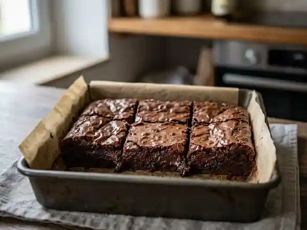 Brownie Fondant au Chocolat Noir Intense - Photo de présentation