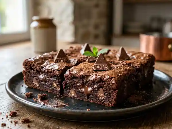 Brownie intensément fondant au Toblerone - Photo de présentation
