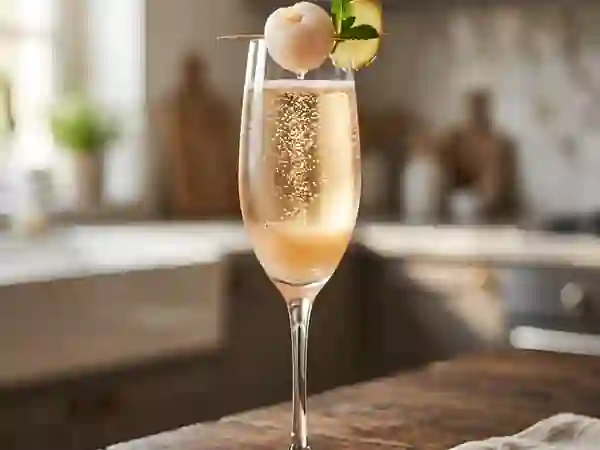 Bulles de Litchi et Gingembre Epicé - Photo de présentation