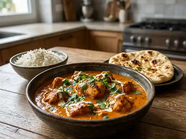 Butter Chicken crémeux au Garam Masala - Photo de présentation