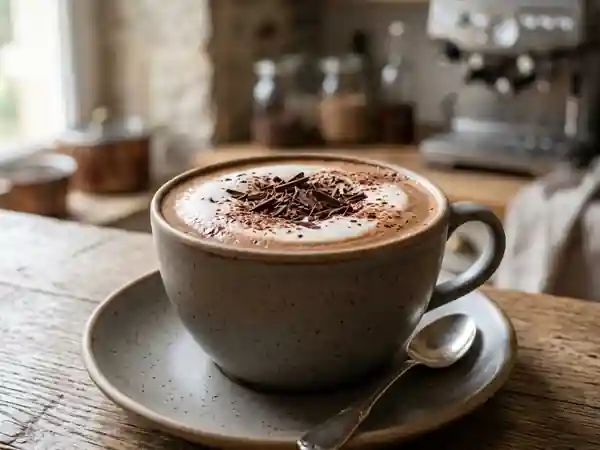 Café Crème au Chocolat Gourmand et Onctueux - Photo de présentation