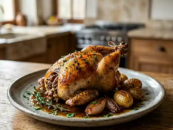 Caille Farcie aux Saveurs Authentiques - Photo de présentation