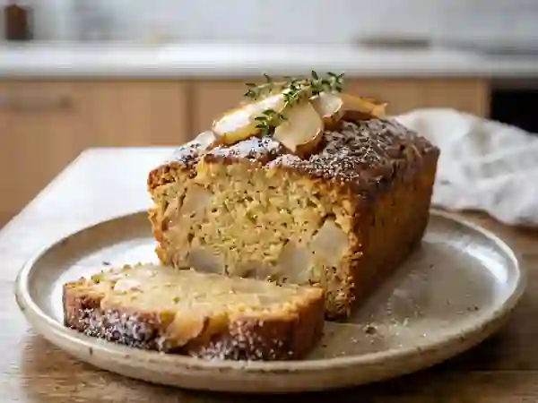 Cake aux poires et vanille - Photo de présentation