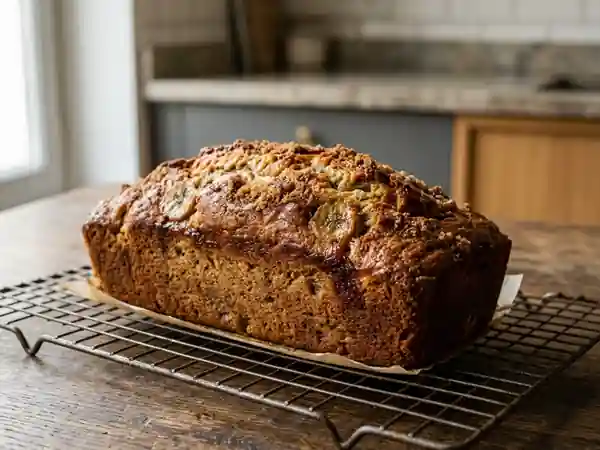 Cake moelleux à la banane et sucre brun : recette gourmande et facile - Photo de présentation