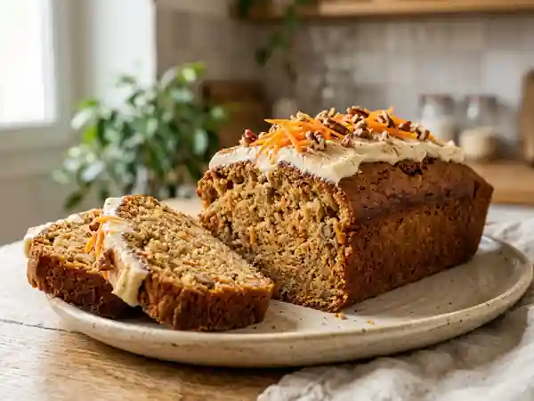 Cake moelleux à la carotte et à la banane : recette gourmande et saine - Photo de présentation