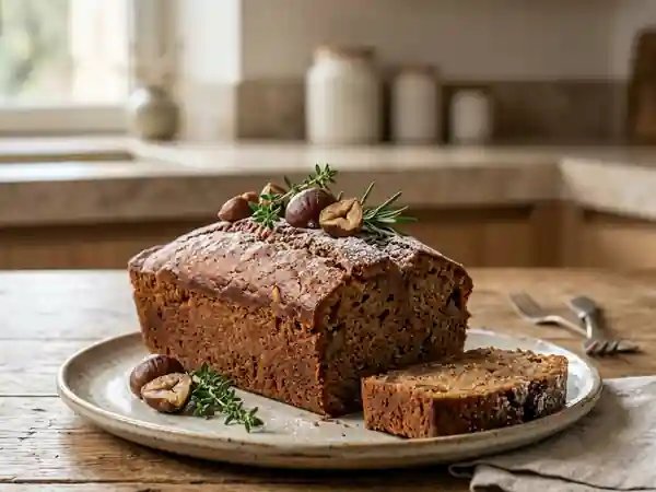 Cake Corse fondant à la châtaigne - Photo de présentation