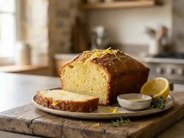 Cake moelleux au citron rapide et facile - Photo de présentation