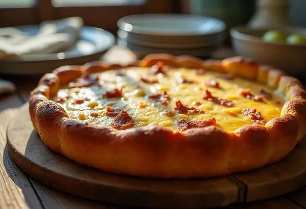 Cake moelleux au gruyère et lardons croustillants