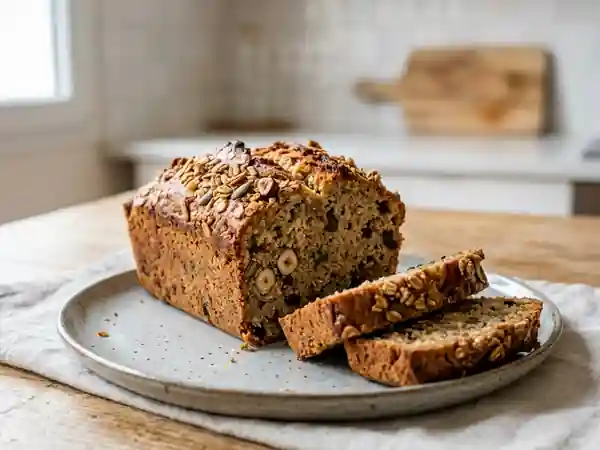 Cake Crousti-Moelleux au Muesli et Vanille - Photo de présentation